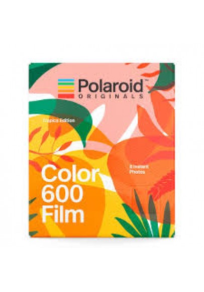Polaroid Color 600 instant film 8 Exposure Tropic Edition