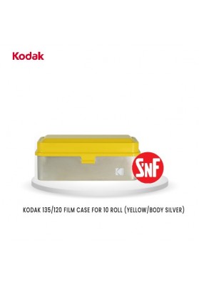 KODAK 120/135 Film Case For 10 rolls of 135 film or 8 Rolls of 120 - Kuning