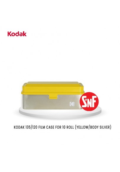 KODAK 120/135 Film Case For 10 rolls of 135 film or 8 Rolls of 120 - Kuning