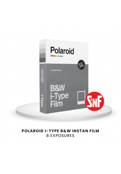 Polaroid B&W i-Type Film | Instant film with 8 exposures