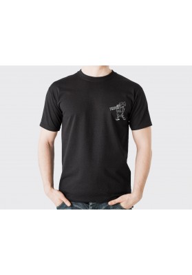 Stay Healthy Tee series - In Film We Trust - Black